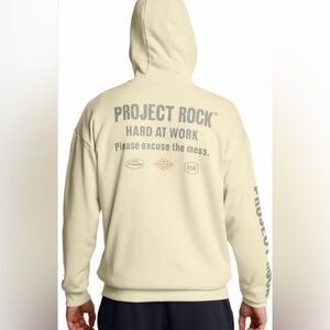 NWT! Under Armour Project Rock Heavyweight Tools Of The Trade Full-Zip Hoodie